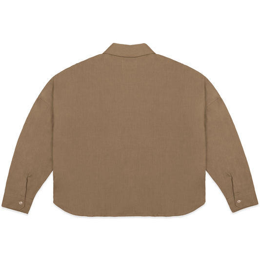 FRANCESCO LINEN BEGIE SHIRT