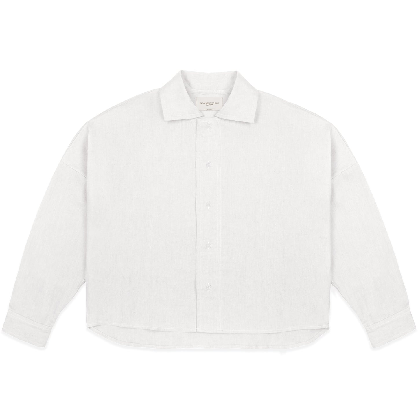 FRANCESCO LINEN WHITE SHIRT