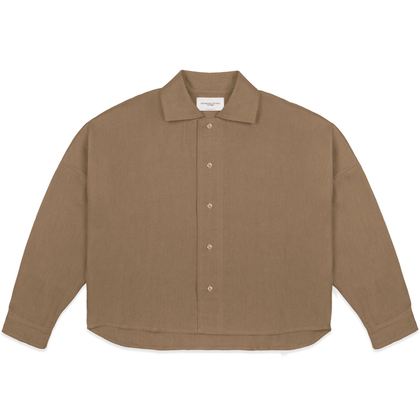FRANCESCO LINEN BEGIE SHIRT