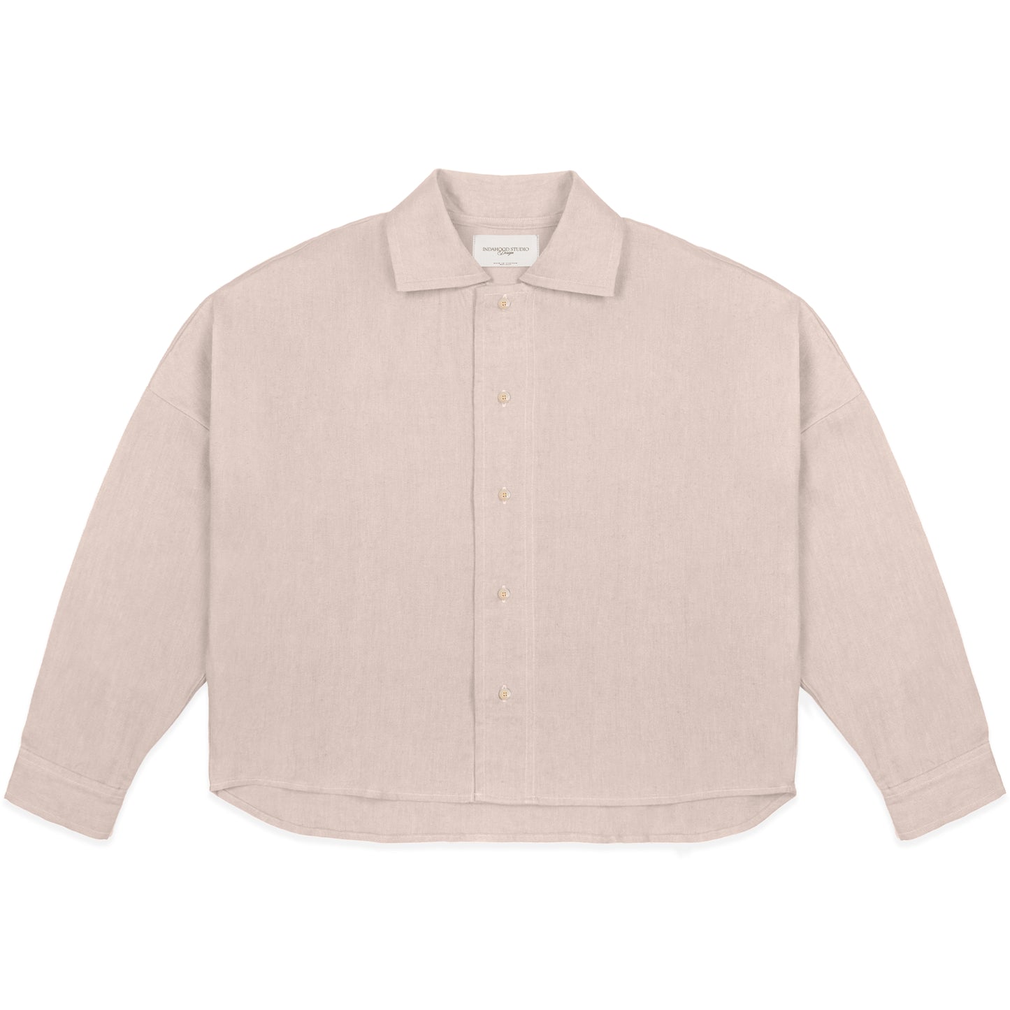 FRANCESCO LINEN TAN SHIRT