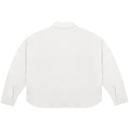 FRANCESCO LINEN WHITE SHIRT