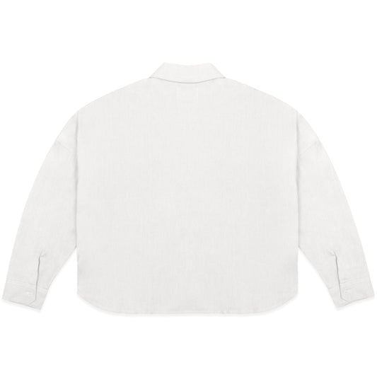 FRANCESCO LINEN WHITE SHIRT