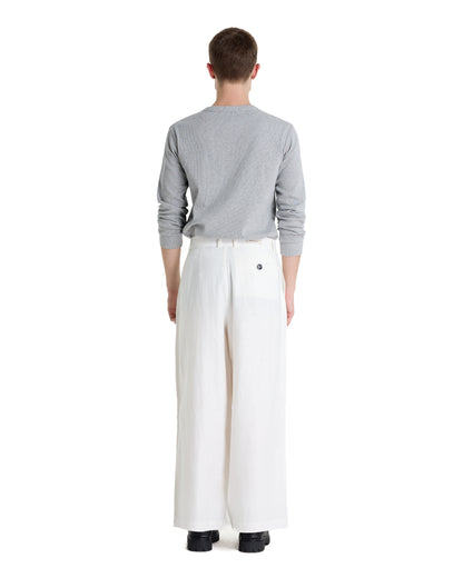 RIBBINORI NATURAL GREY LONG-SLEEVED
