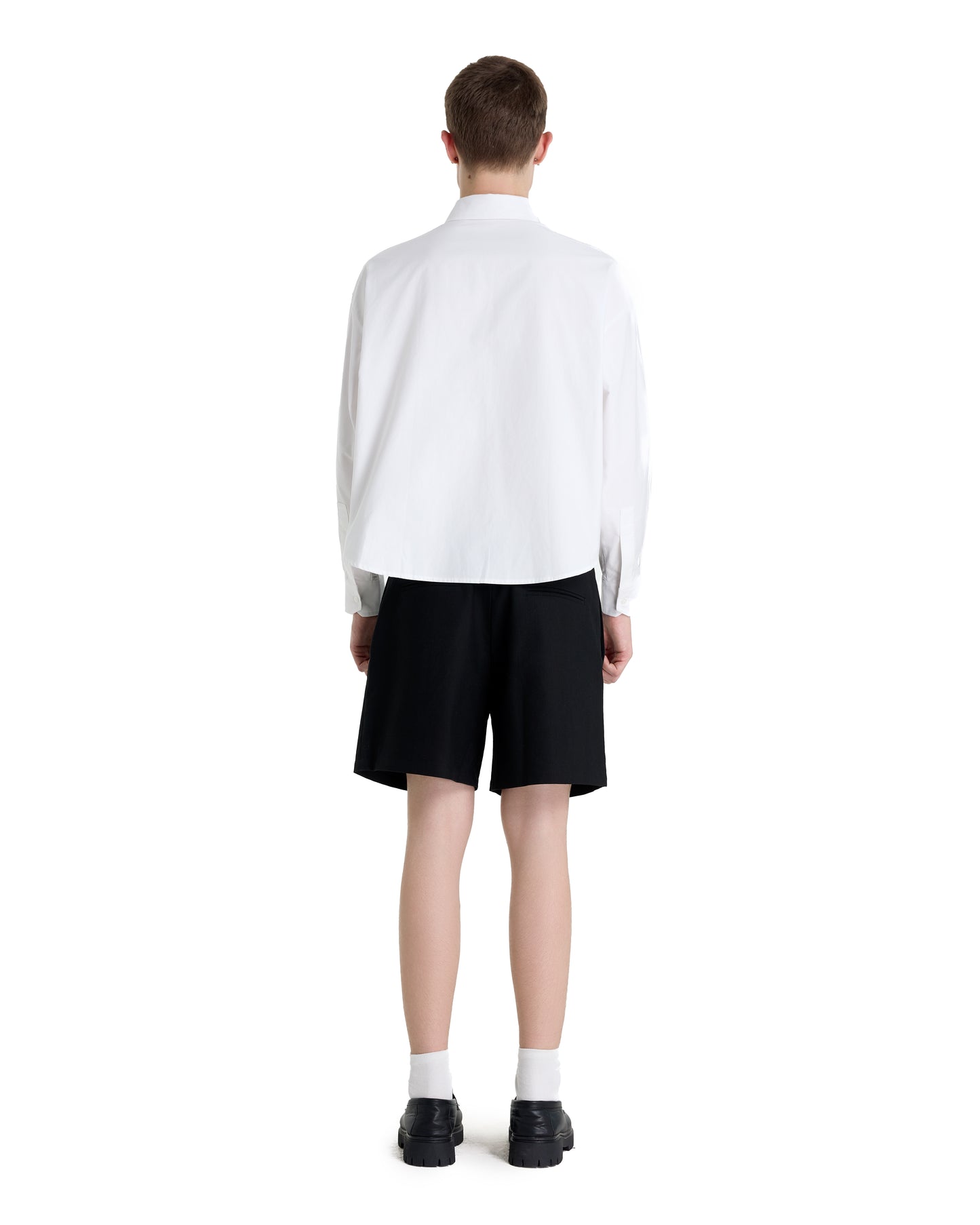POPLIN COTTON 12 WHITE SHIRT
