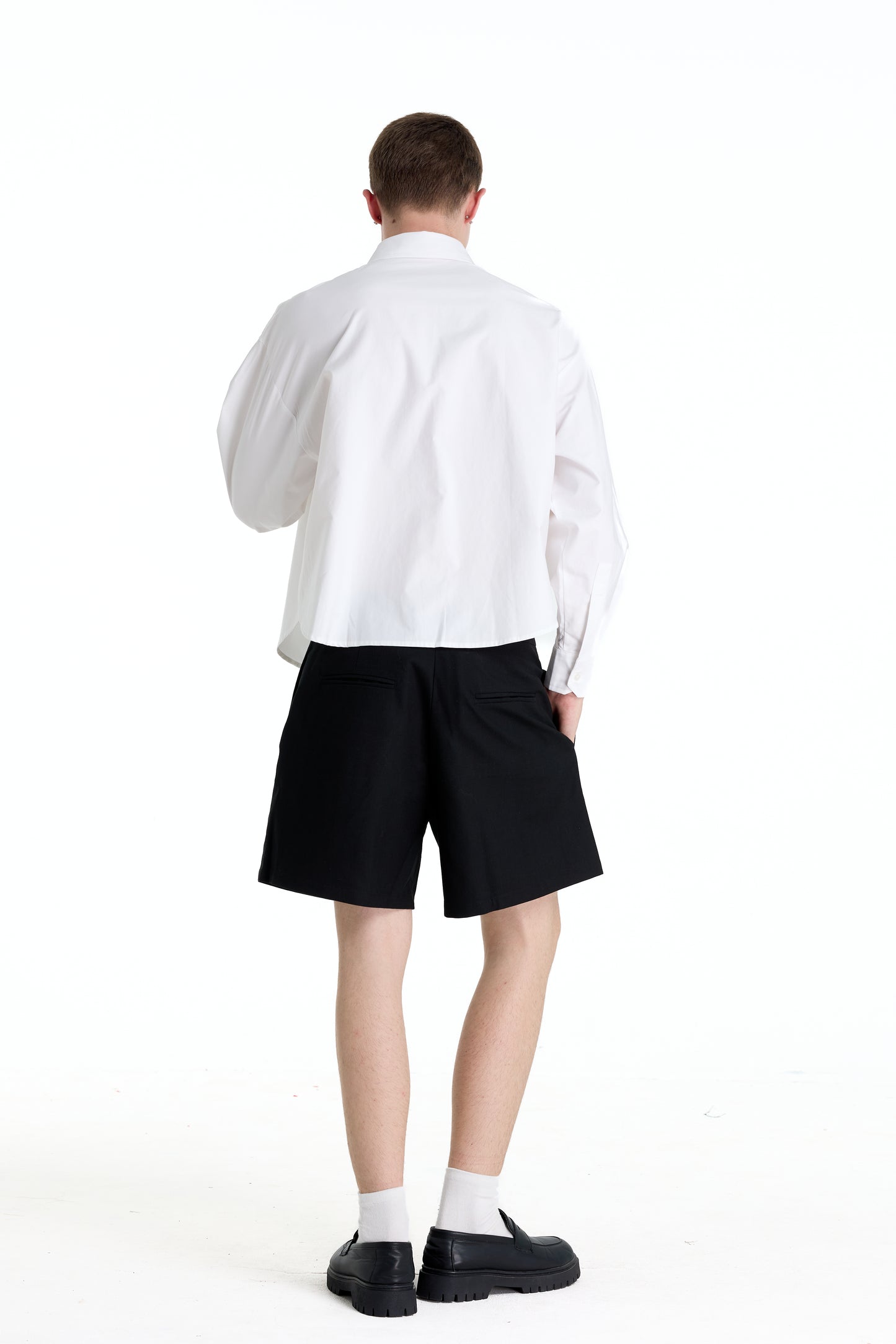 POPLIN COTTON 12 WHITE SHIRT