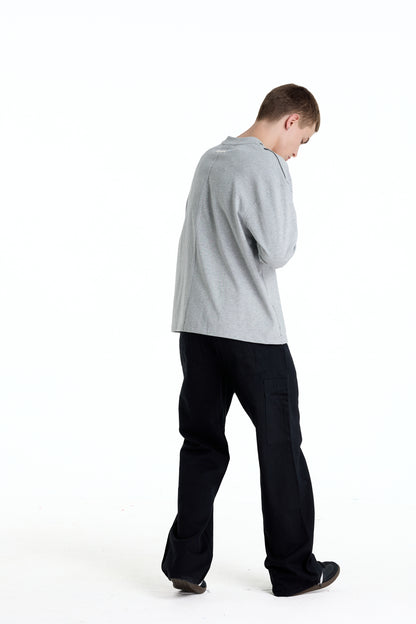 AMERICAN STREET BLACK TROUSERS