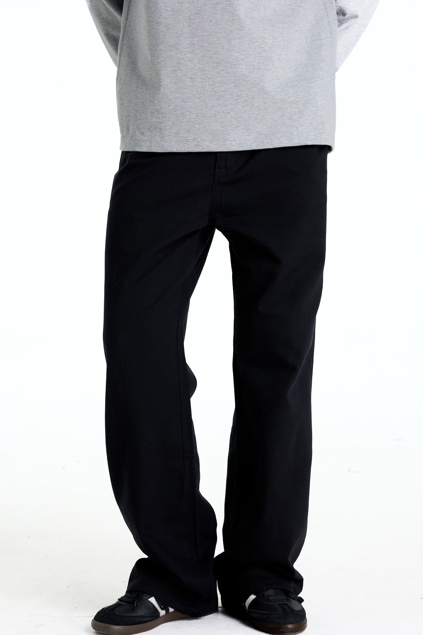 AMERICAN STREET BLACK TROUSERS