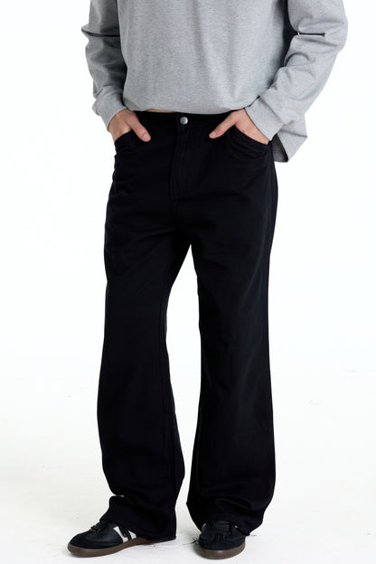 AMERICAN STREET BLACK TROUSERS
