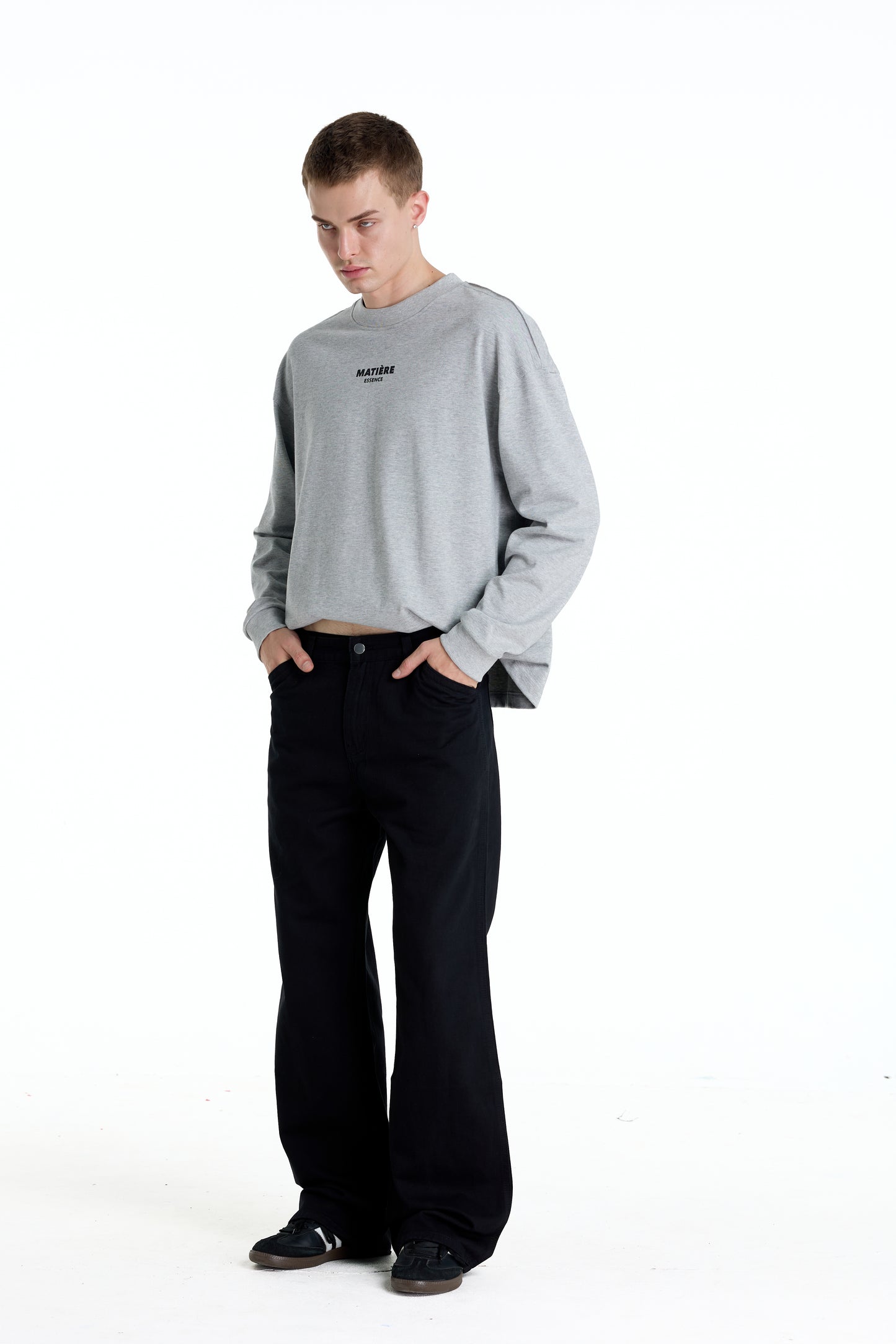 AMERICAN STREET BLACK TROUSERS