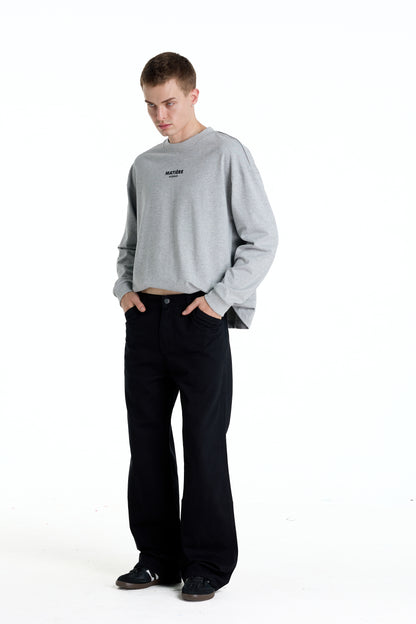 AMERICAN STREET BLACK TROUSERS