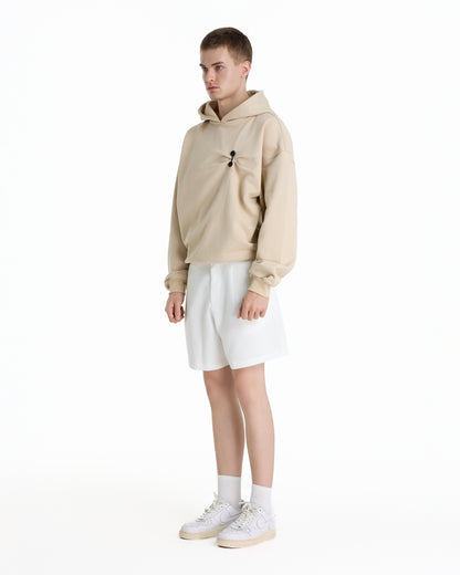 DOCUMENT COVER BUTTER HOODIE