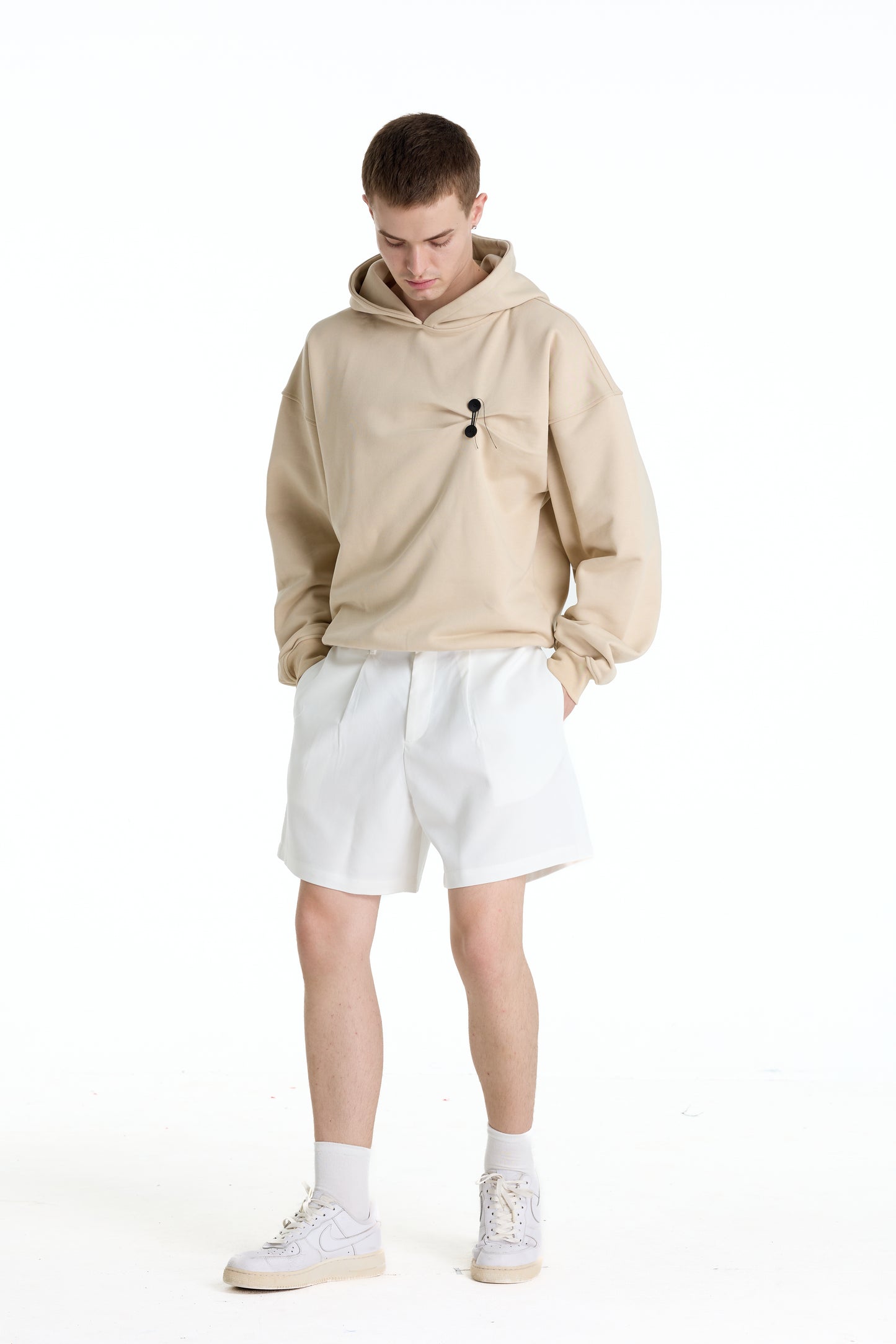DOCUMENT COVER BUTTER HOODIE