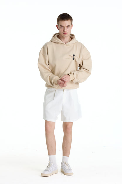DOCUMENT COVER BUTTER HOODIE