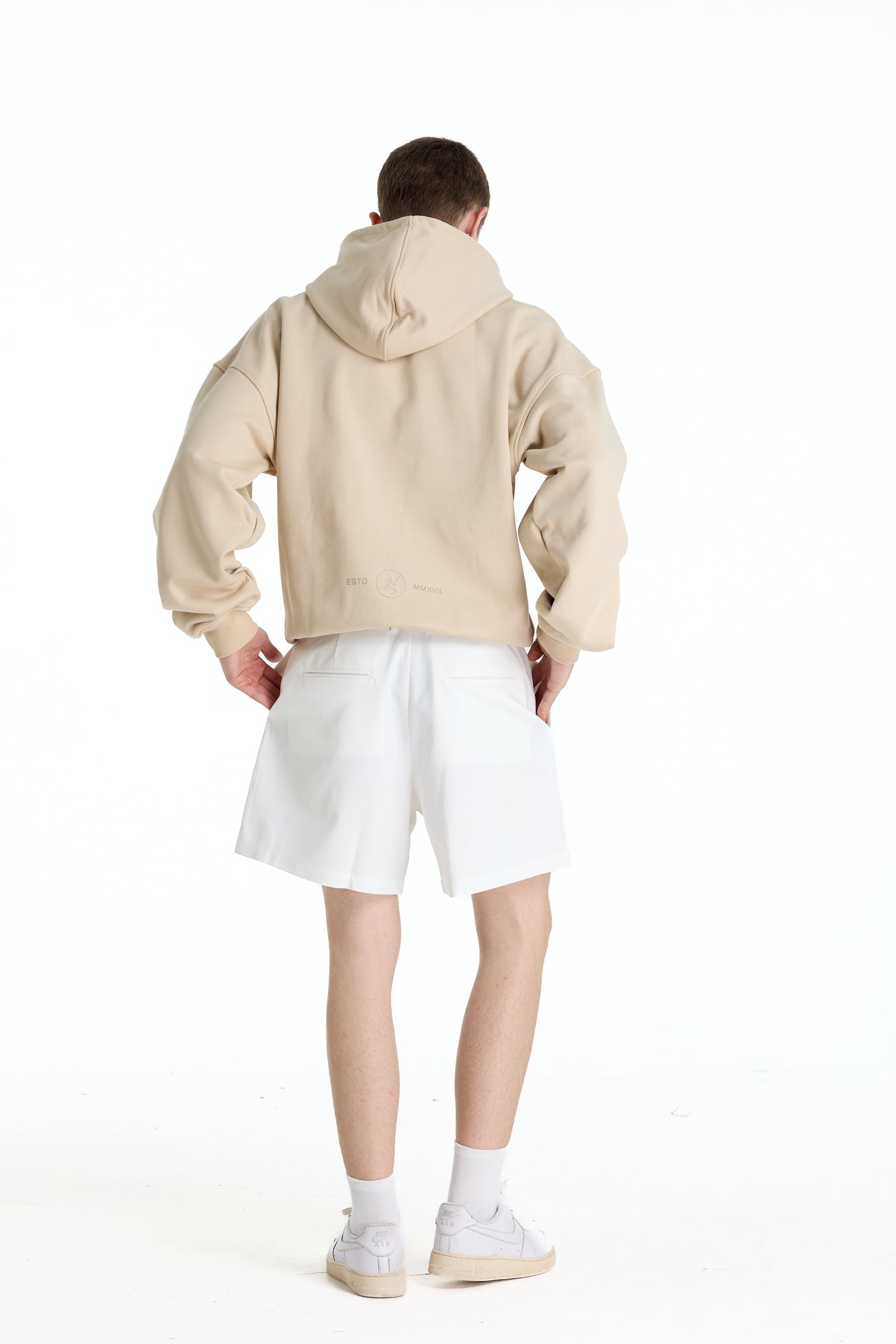 DOCUMENT COVER BUTTER HOODIE