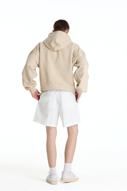 DOCUMENT COVER BUTTER HOODIE