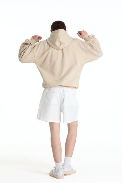 DOCUMENT COVER BUTTER HOODIE