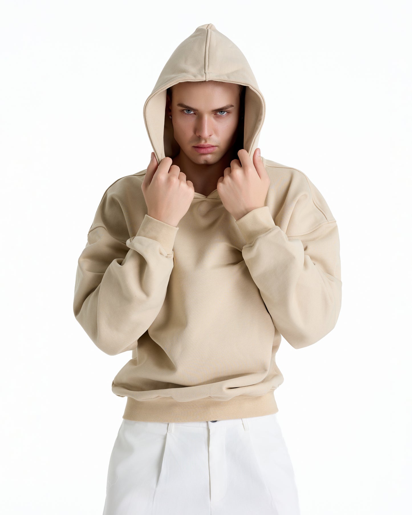 DOCUMENT COVER BUTTER HOODIE