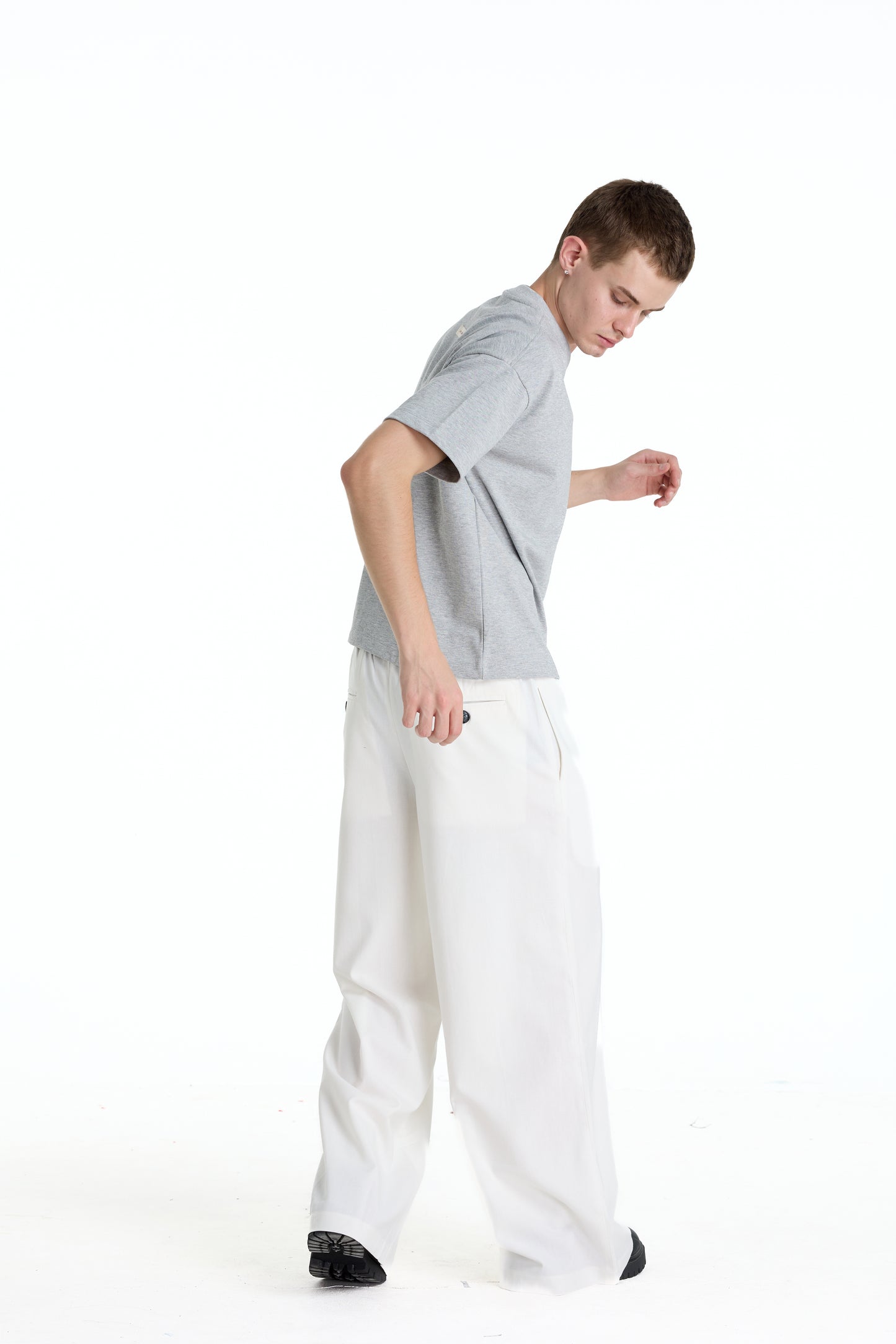 BONJOUR MADAME LINEN WHITE PANTS