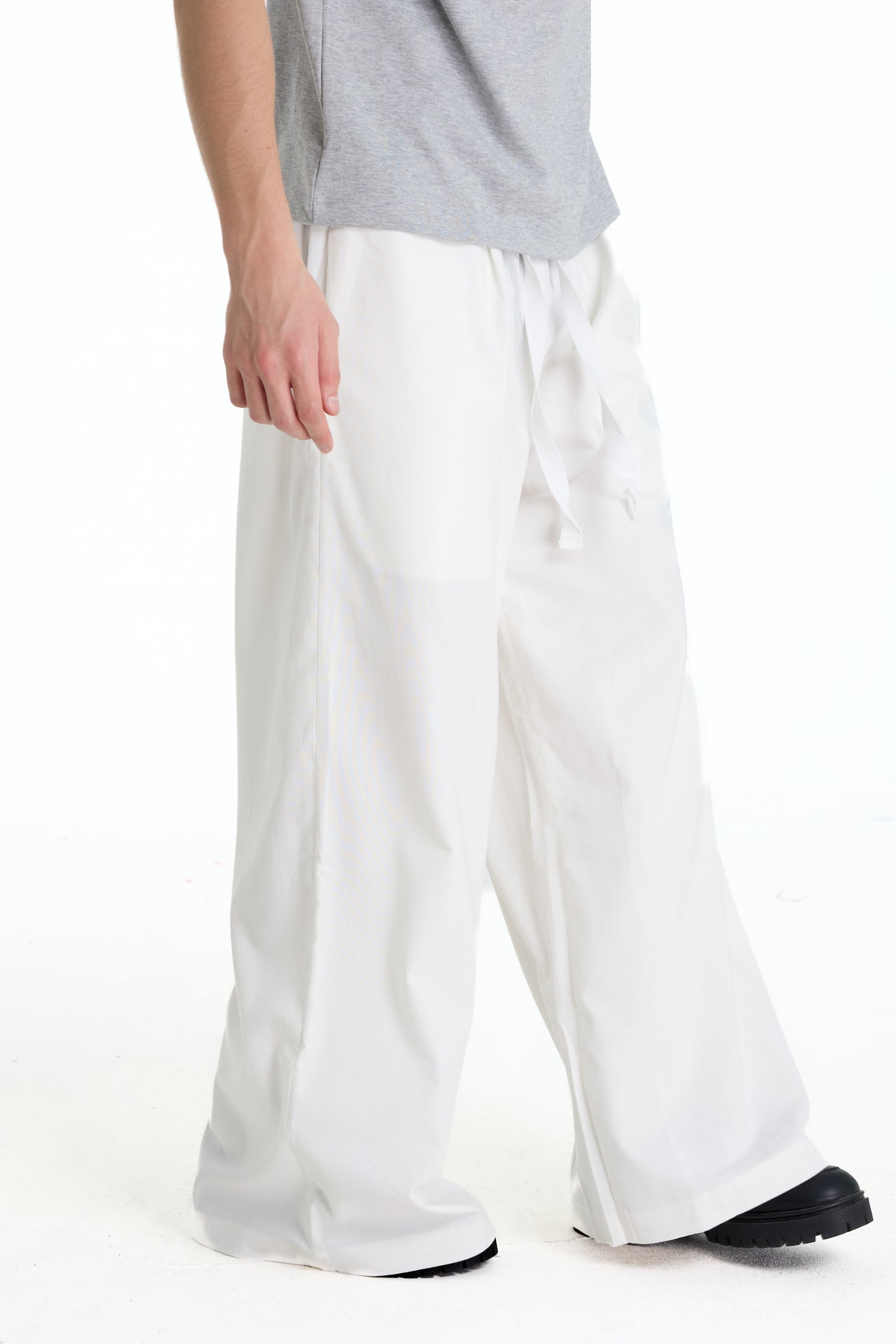 BONJOUR MADAME LINEN WHITE PANTS