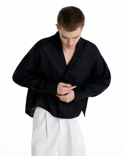 MASSIMO NOTTE LINEN SHIRT