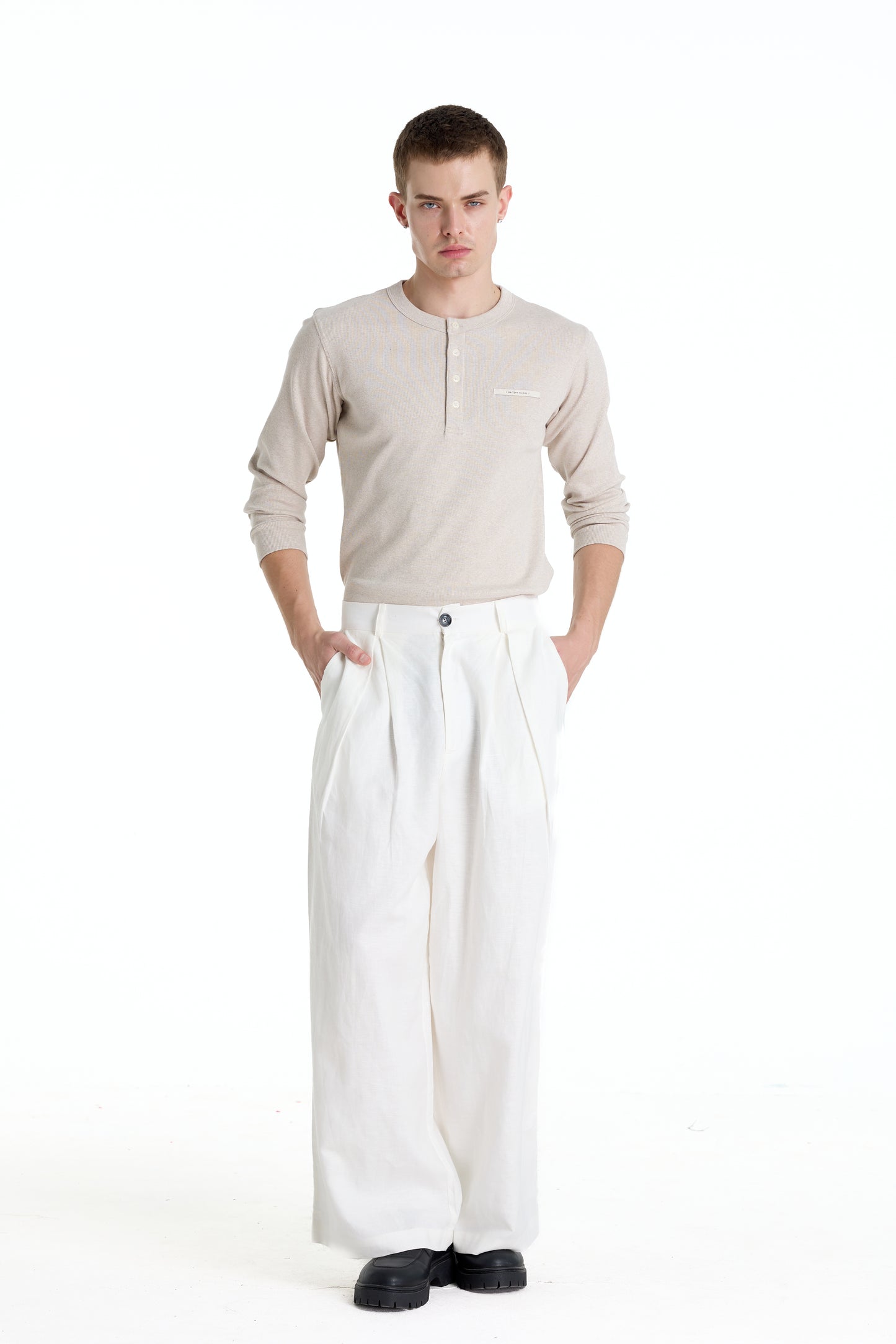 RIBBINORI CREAMY CARAMEL LONG-SLEEVED