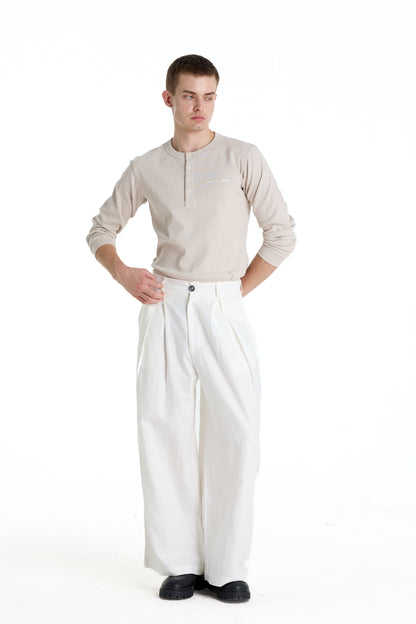 RIBBINORI CREAMY CARAMEL LONG-SLEEVED