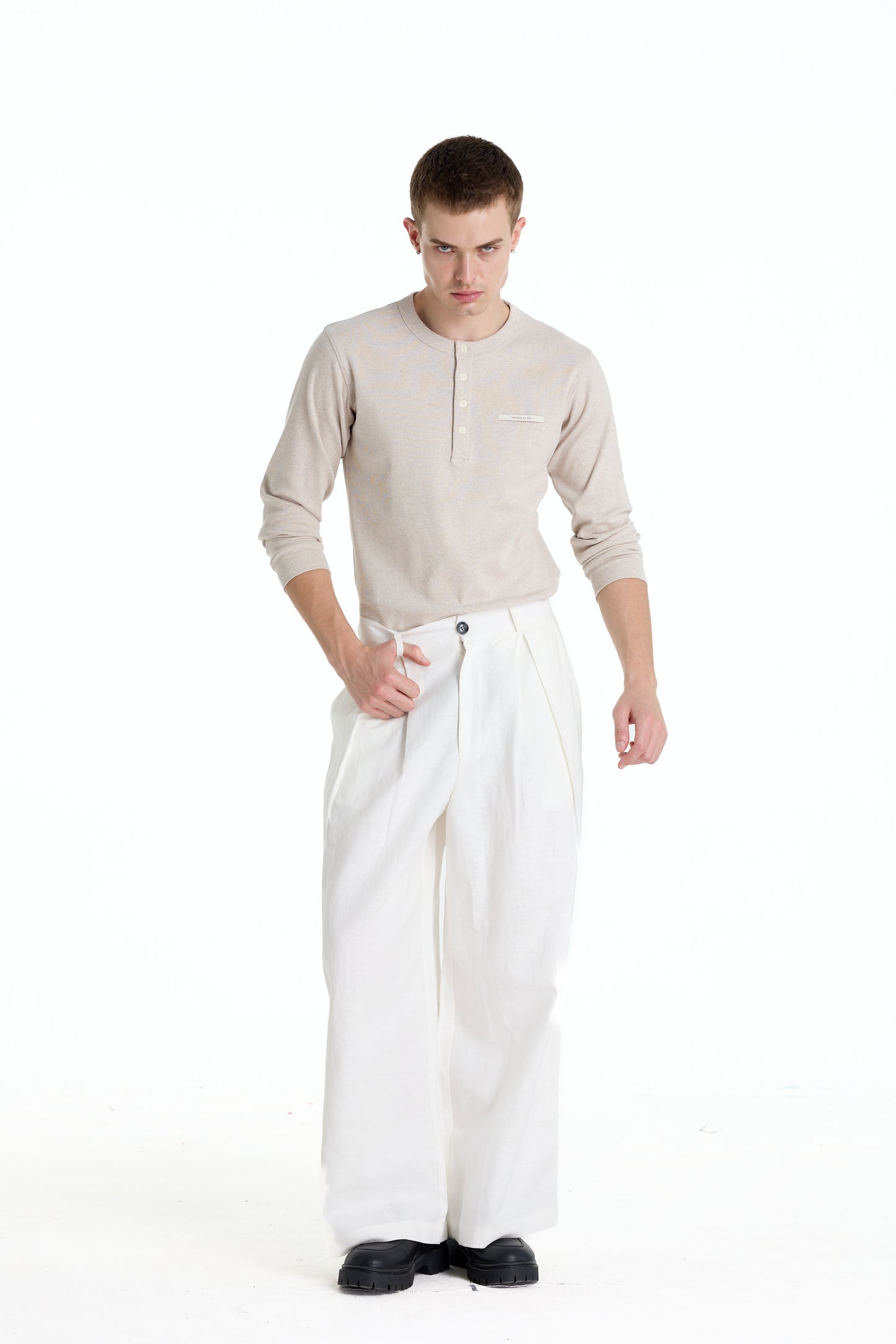 RIBBINORI CREAMY CARAMEL LONG-SLEEVED