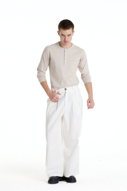 RIBBINORI CREAMY CARAMEL LONG-SLEEVED