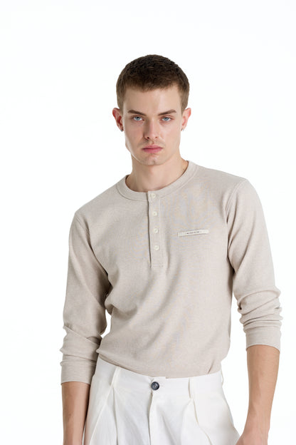 RIBBINORI CREAMY CARAMEL LONG-SLEEVED