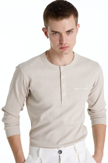 RIBBINORI CREAMY CARAMEL LONG-SLEEVED