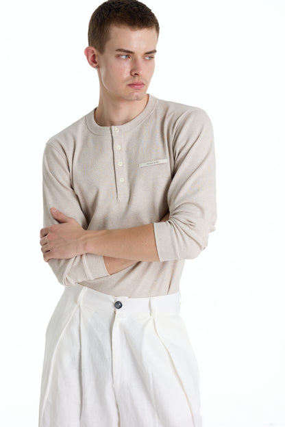 RIBBINORI CREAMY CARAMEL LONG-SLEEVED