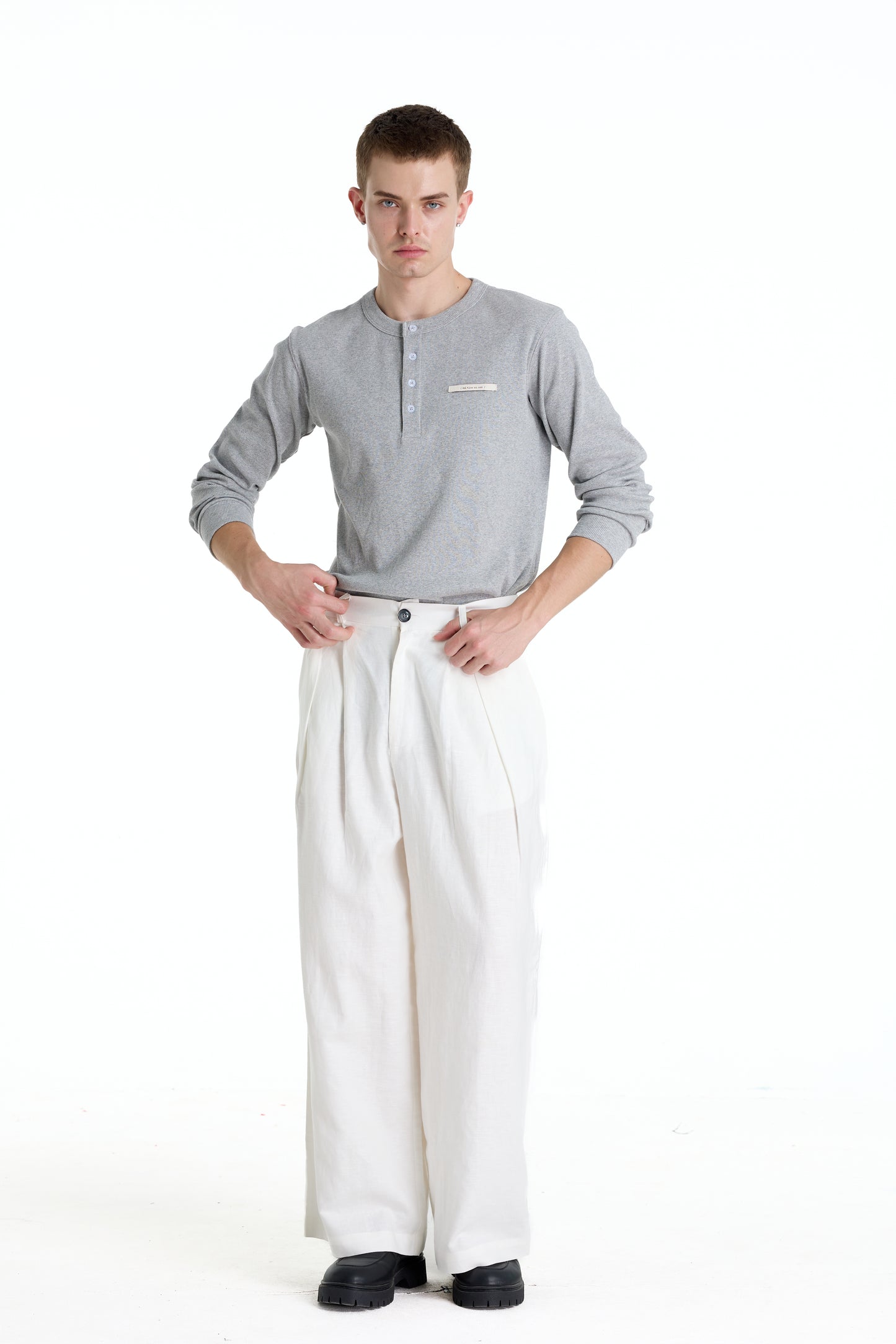 DANTE VENTO PANTS - WHITE