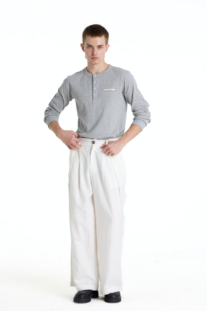 DANTE VENTO PANTS - WHITE