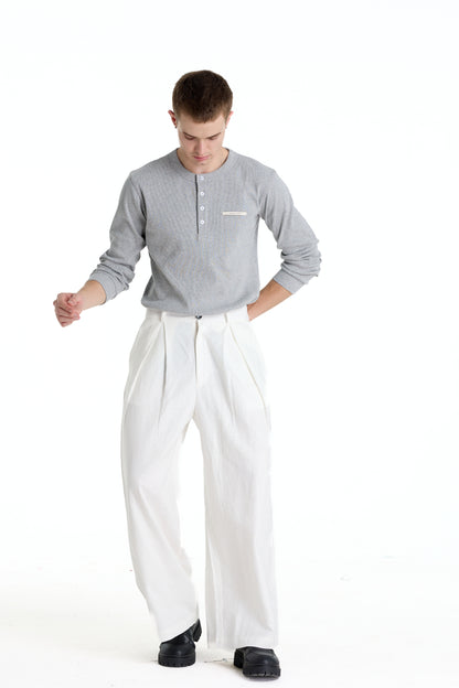 DANTE VENTO PANTS - WHITE