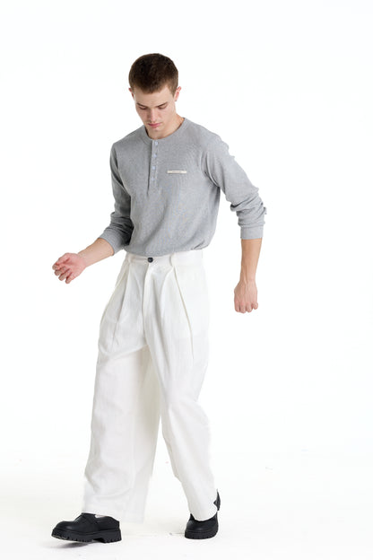 DANTE VENTO PANTS - WHITE