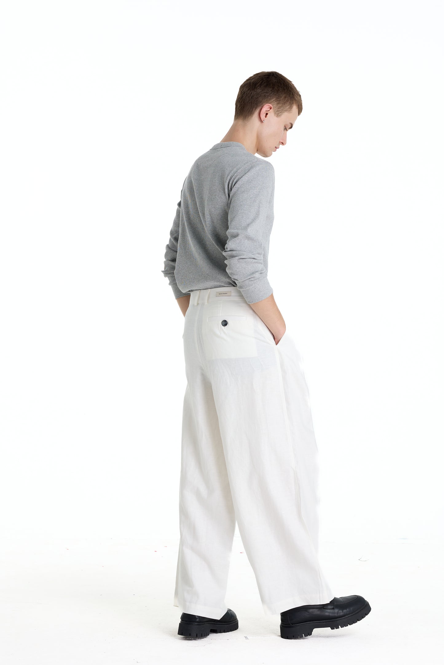 DANTE VENTO PANTS - WHITE