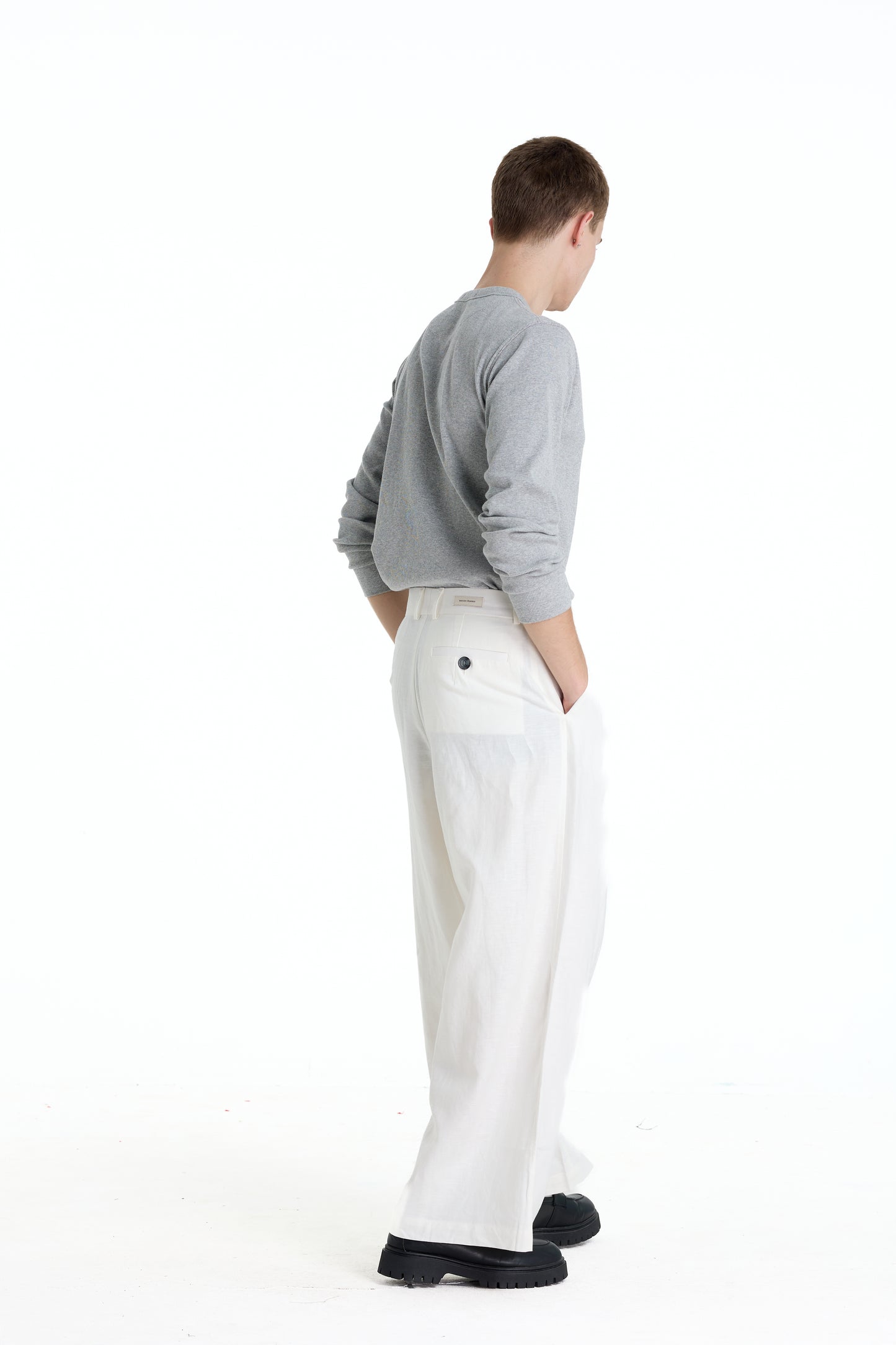 DANTE VENTO PANTS - WHITE