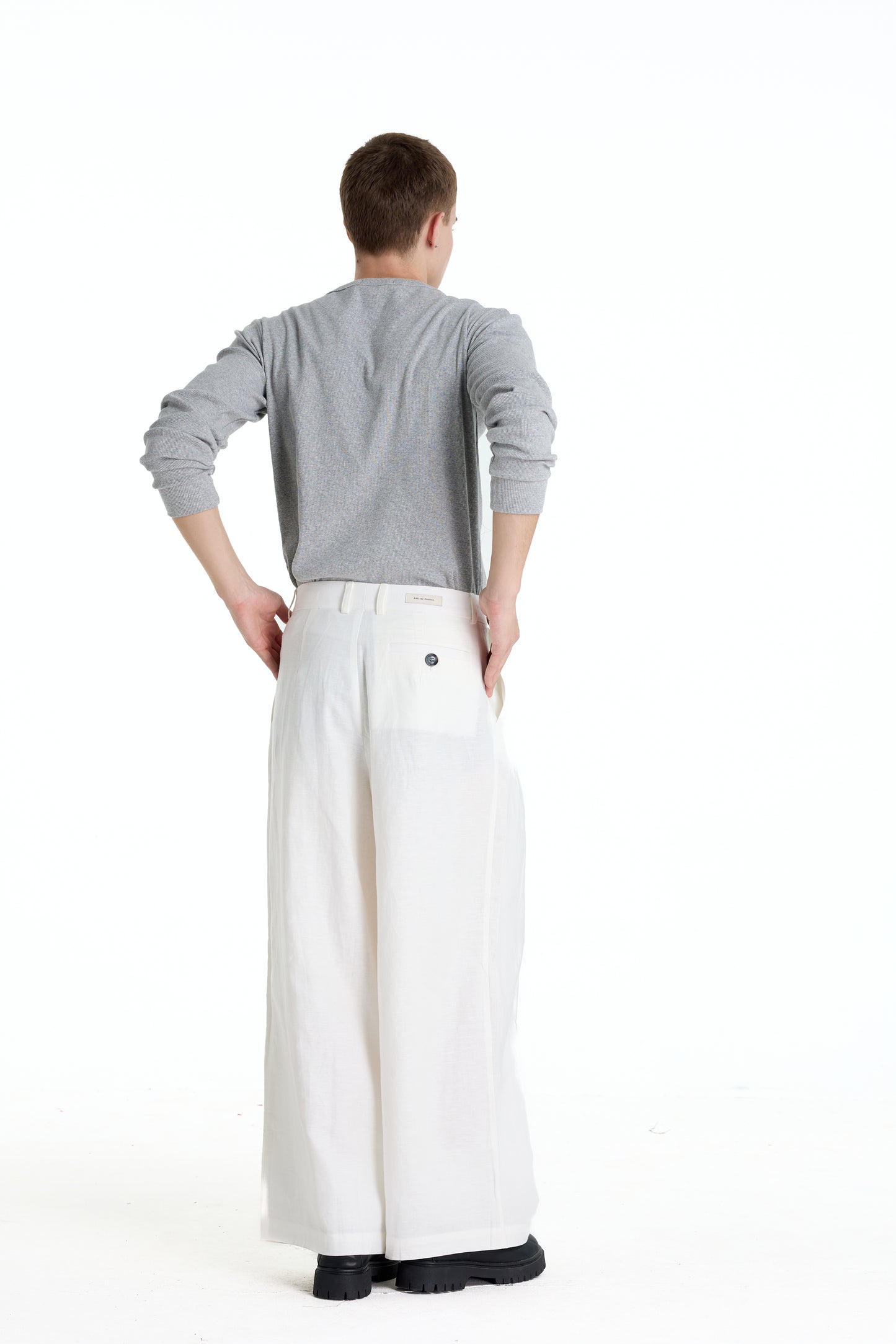 DANTE VENTO PANTS - WHITE