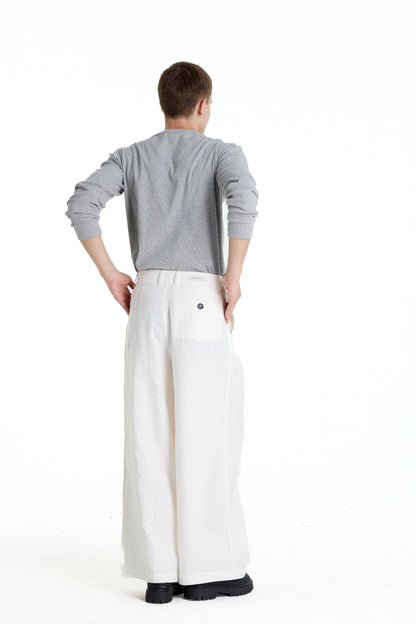 DANTE VENTO PANTS - WHITE