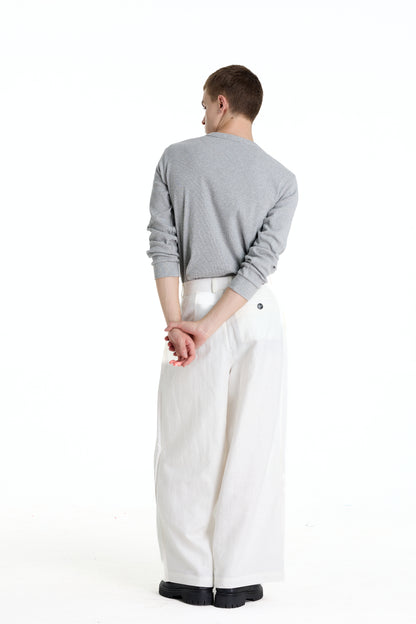 DANTE VENTO PANTS - WHITE