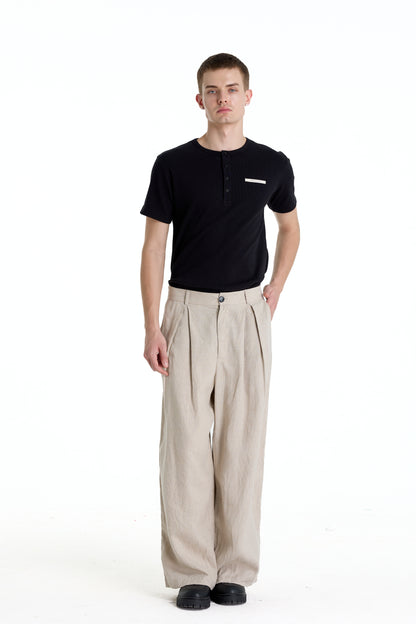RIBBINORI BURNT BEAN TEE