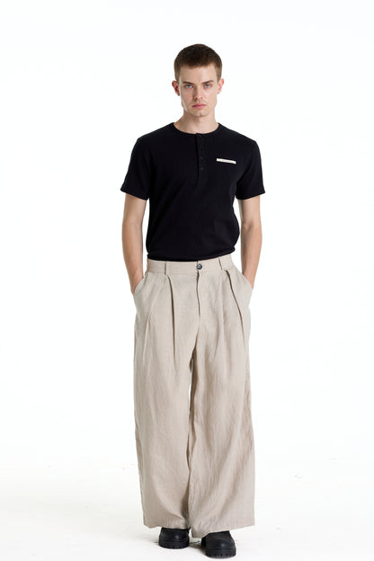 RIBBINORI BURNT BEAN TEE