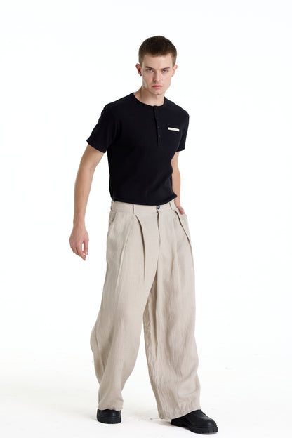 DANTE VENTO PANTS - OATMEAL