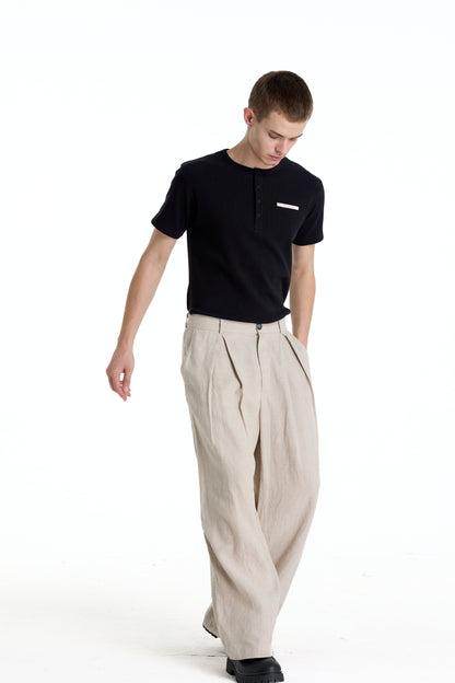 RIBBINORI BURNT BEAN TEE