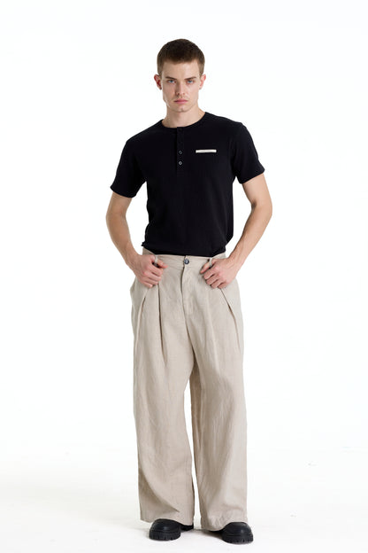 DANTE VENTO PANTS - OATMEAL