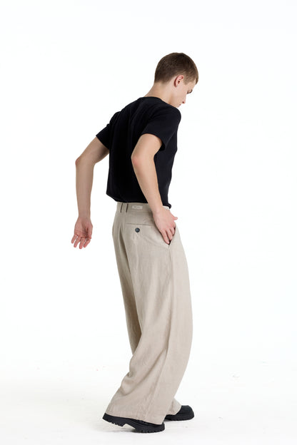 DANTE VENTO PANTS - OATMEAL