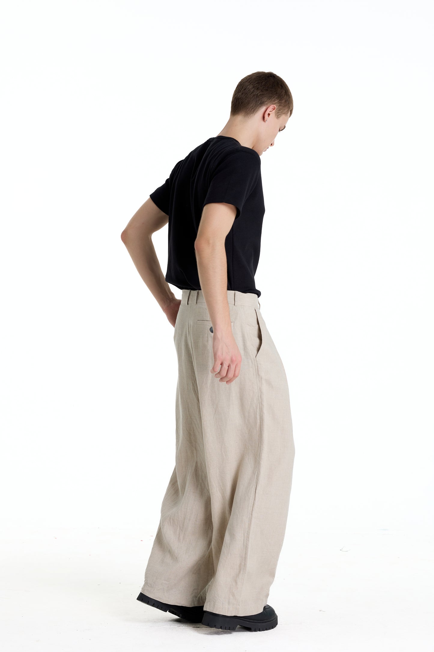 DANTE VENTO PANTS - OATMEAL