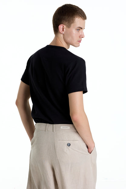 RIBBINORI BURNT BEAN TEE