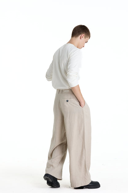 RIBBINORI MILKY WHITE LONG-SLEEVED