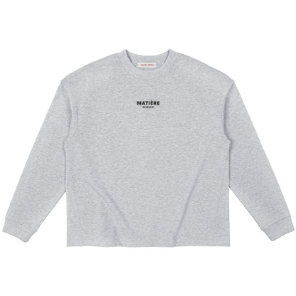ME DISTRESSED PRINT LONGTEE GREY